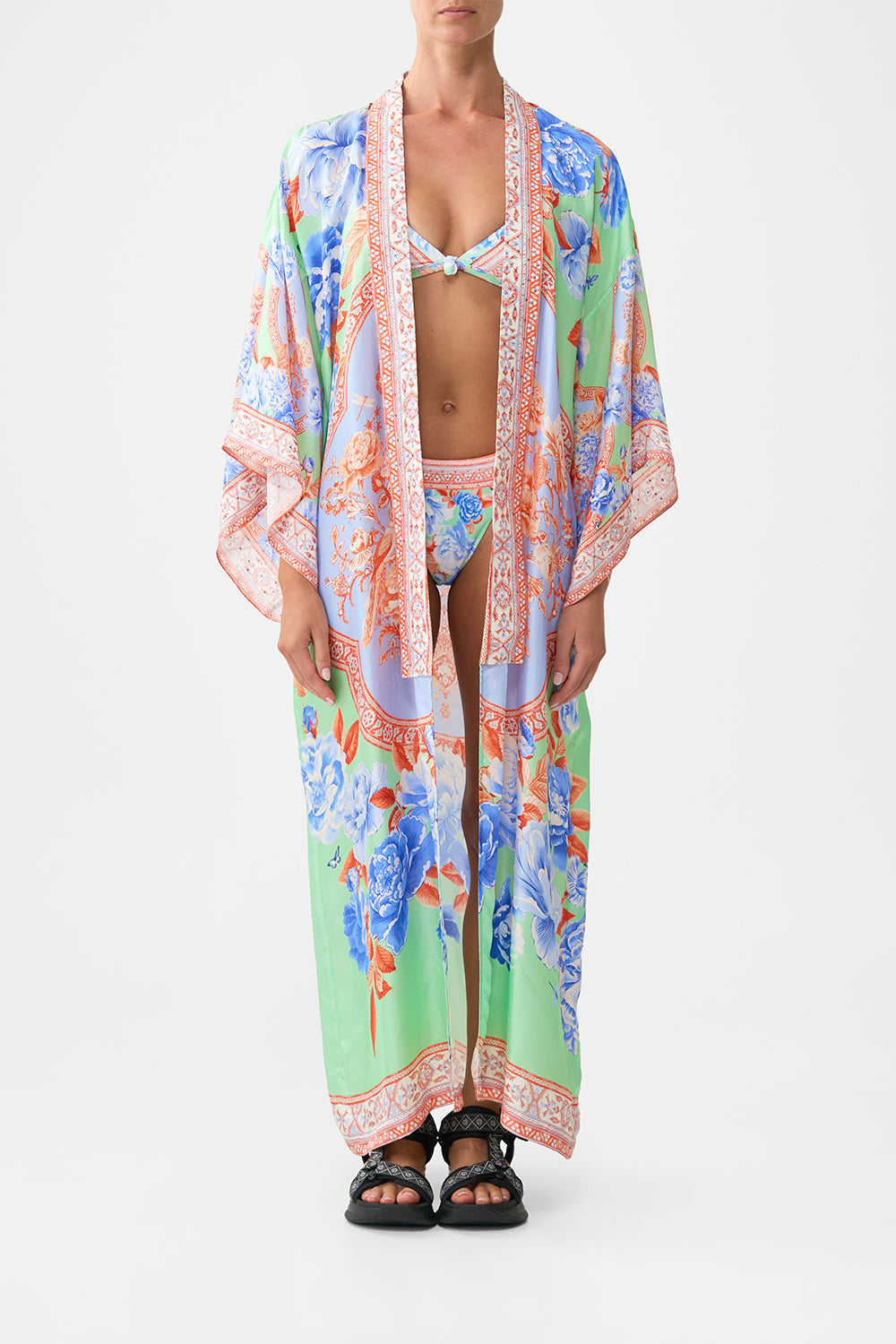 The CAMILLA SHIFT SHIRT DRESS HOUSE OF HOROSCOPES in our HOUSE OF HOROSCOPES print.