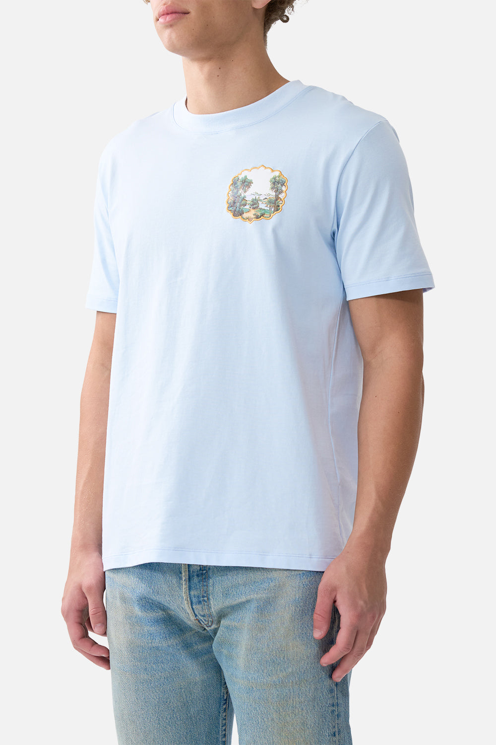 RELAXED HEAVYWEIGHT CREW NECK TEE BOTANICAL BALLADS