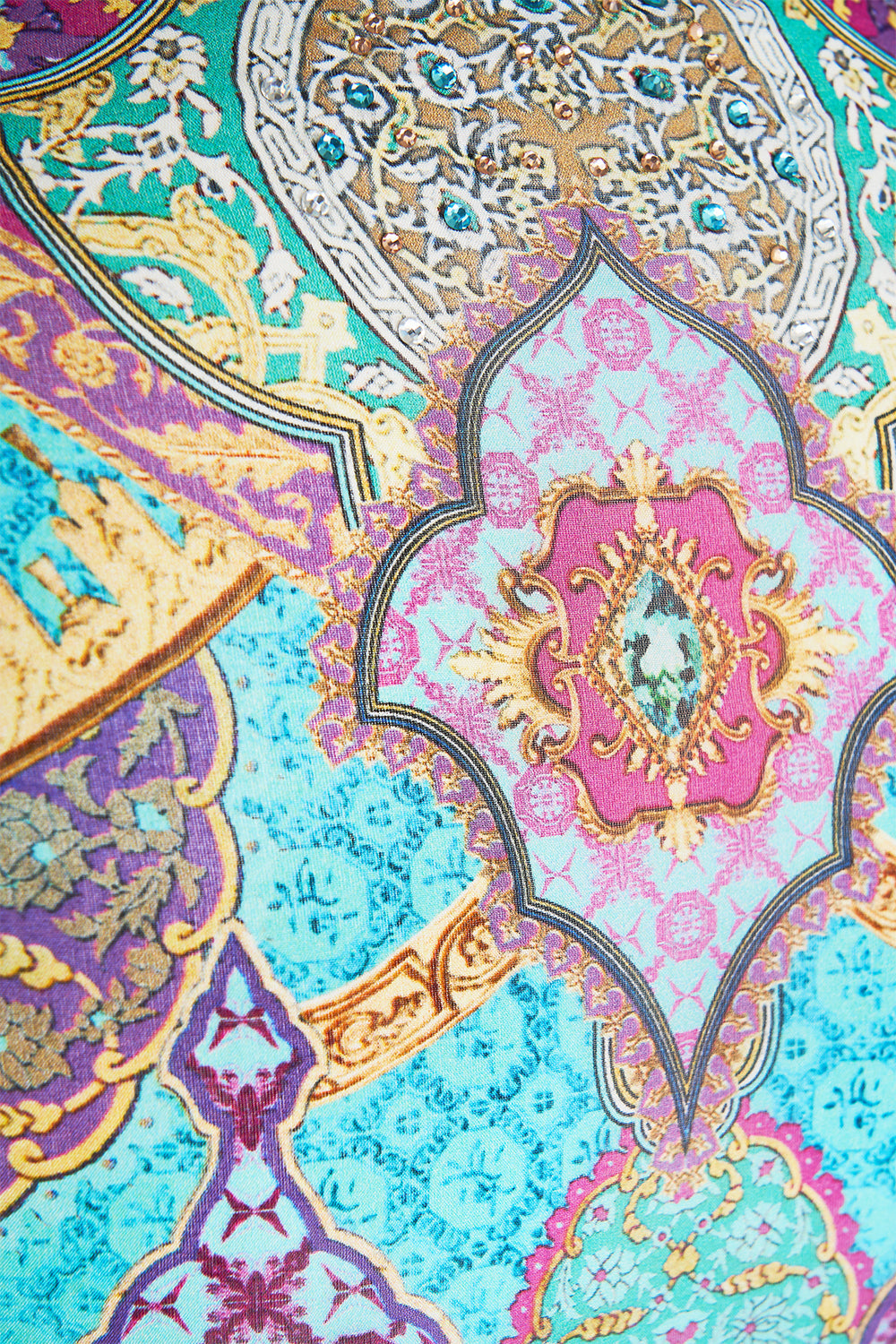 SILK CHIFFON SHRUG THE CONCUBINES CORRIDOR