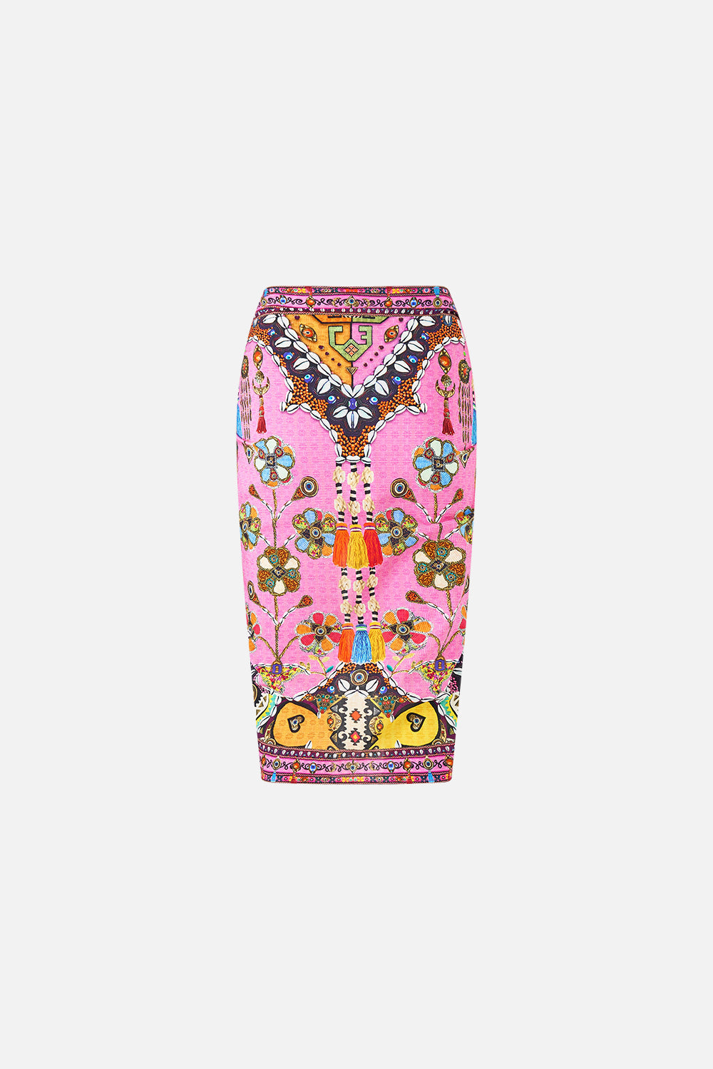 The CAMILLA DEEP SEA DIVE SUNGLASSES HORN / NATURAL TORT in our  print.