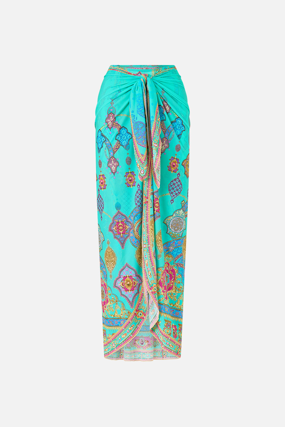 The CAMILLA DROP SLEEVE PANELLED JACKET IF THESE TILES COULD TALK in our  print.