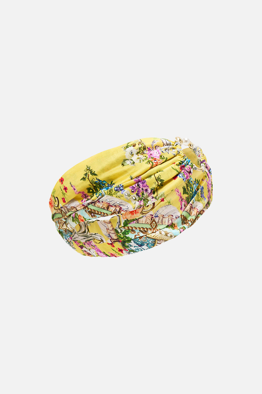 The CAMILLA RUCHED CUP UNDERWIRE ONE PIECE WITH TIE FRONT NOTES FROM THE ROAD in our  print.