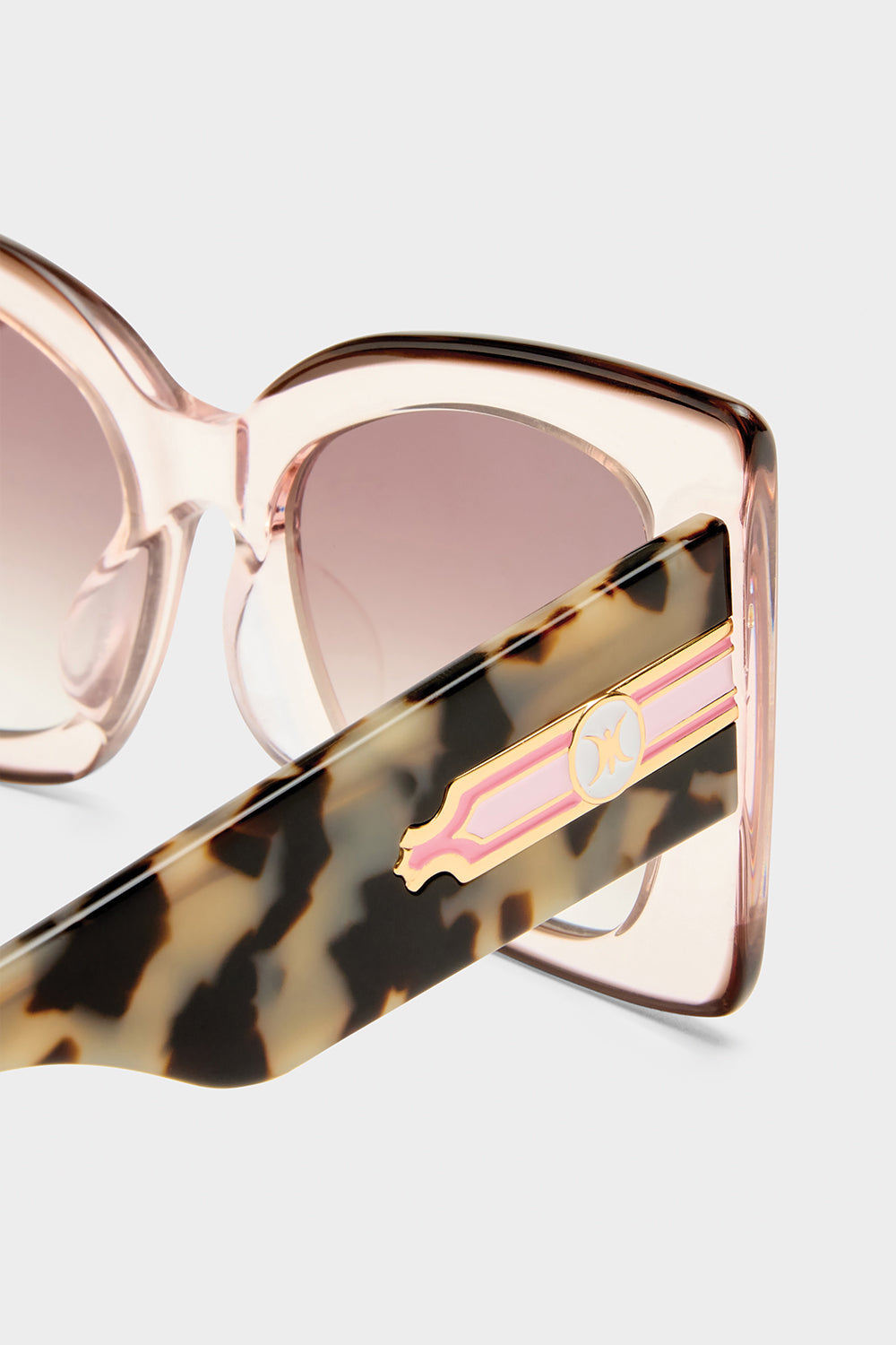 WHERE'S MY VALET SUNGLASSES CRYSTAL ROSE / CRYSTAL CHOCOLATE
