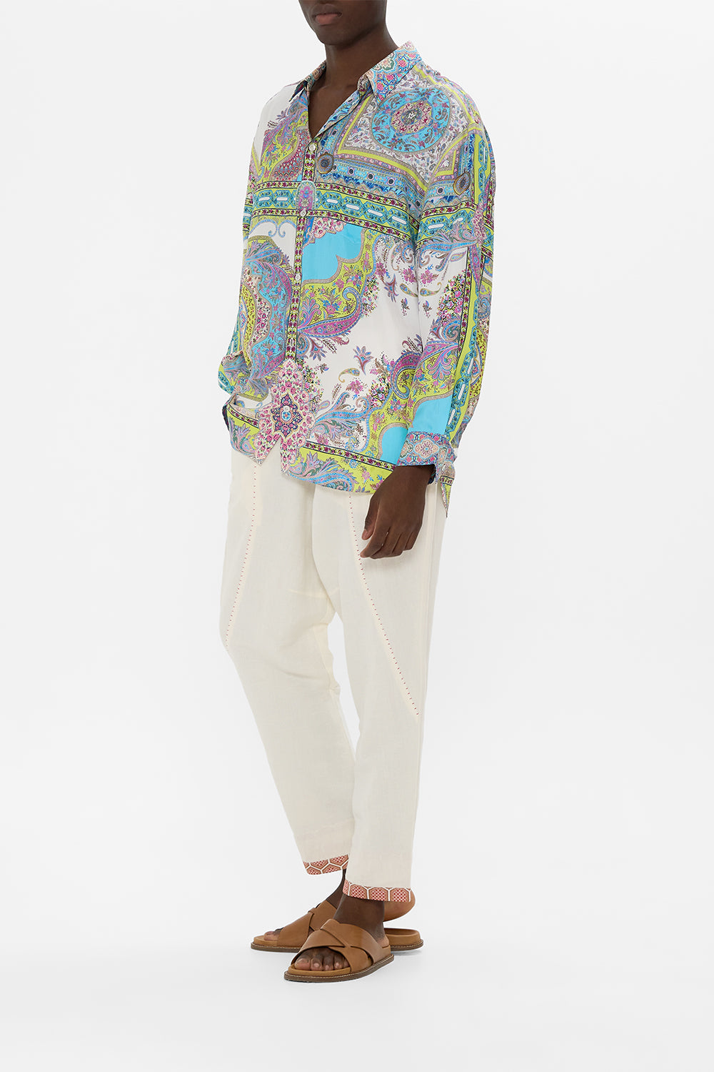 LONG SLEEVE OVERSIZED SHIRT MAGIC CARPET RIDE