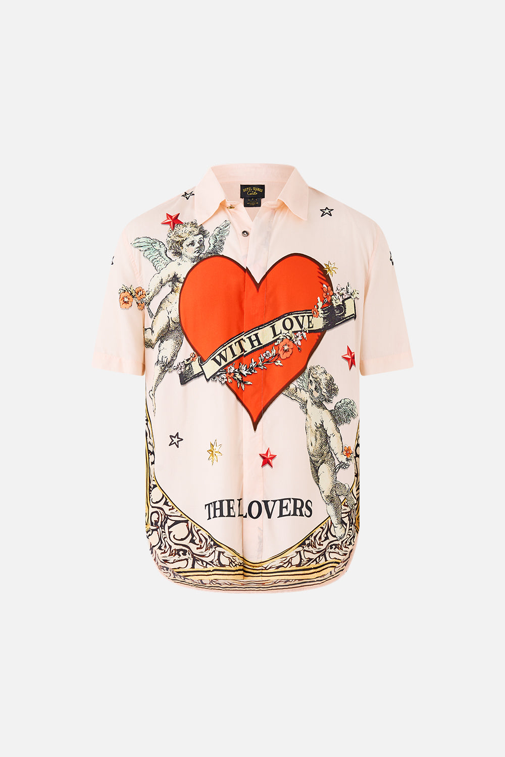 SHORT SLEEVE OVERSIZED SHIRT HOUSE OF HOROSCOPES