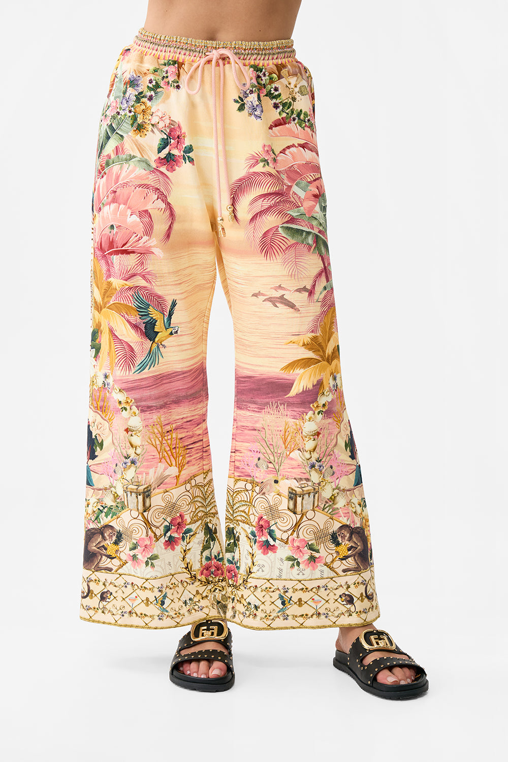 STRAIGHT LEG TRACK PANT WELCOME TO THE WHITE LOTUS