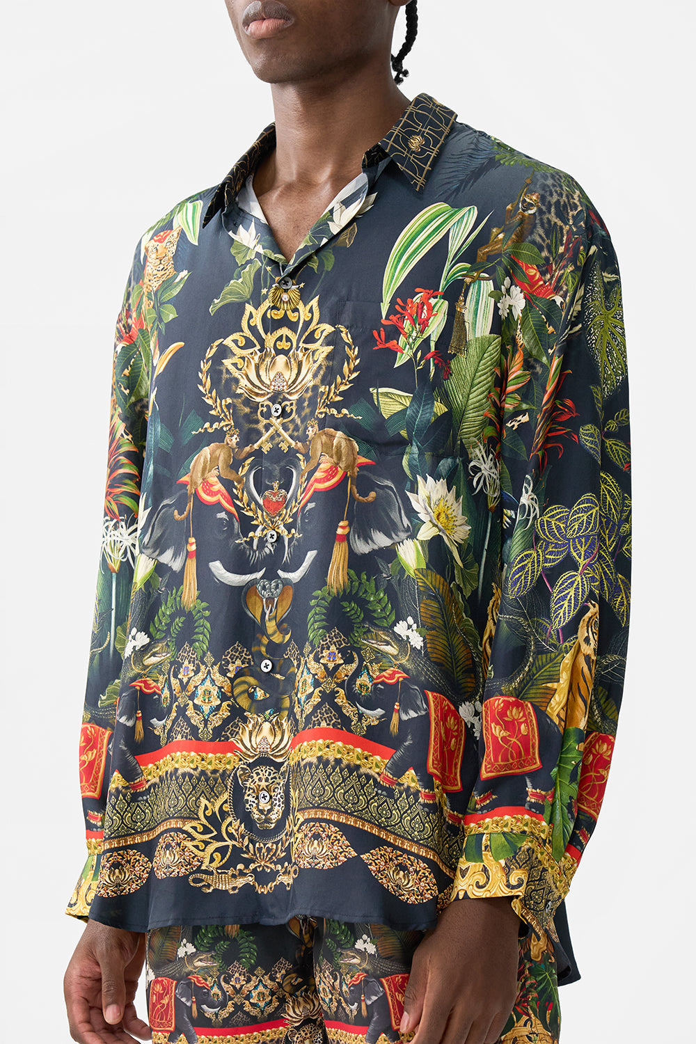 OVERSIZED SHIRT READY FOR MY WELCOME DRINK