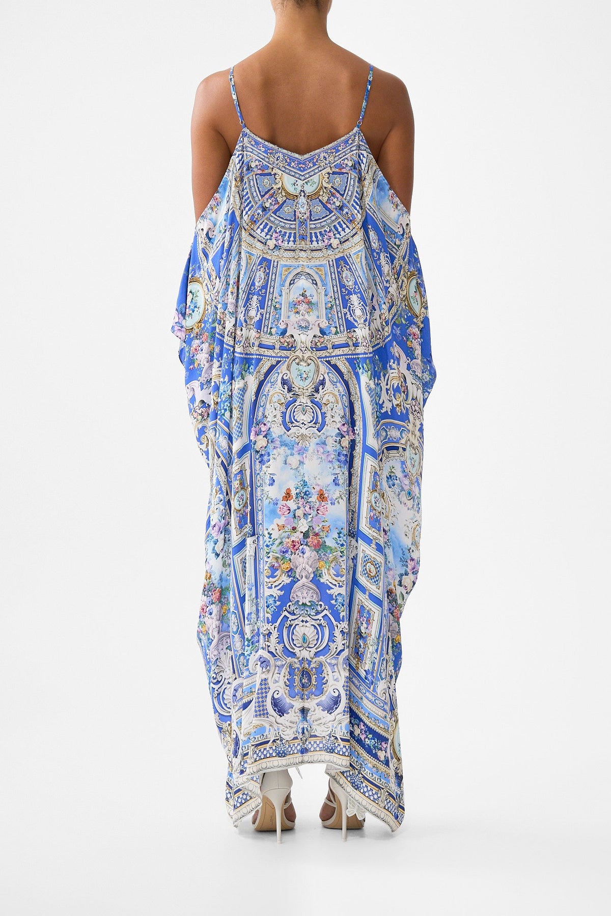 DROP SHOULDER STRAP KAFTAN OTTOMAN OPULENCE