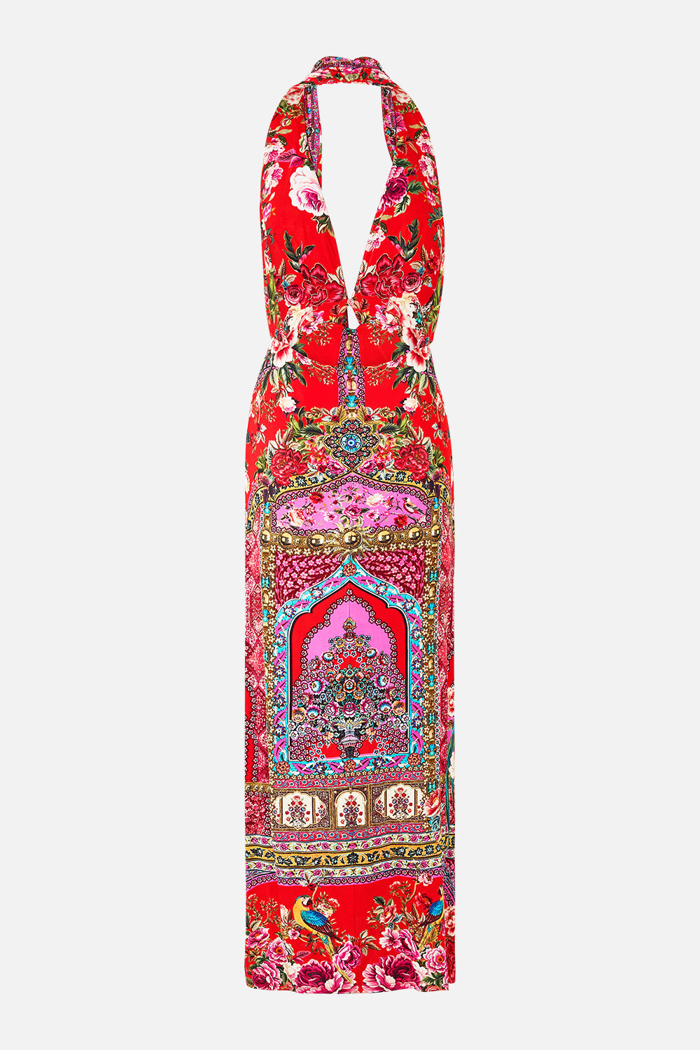 The CAMILLA V NECK UNDERWIRE ONE PIECE WITH BACK CLOSURE ANIMAL ALCHEMY in our ANIMAL ALCHEMY print.