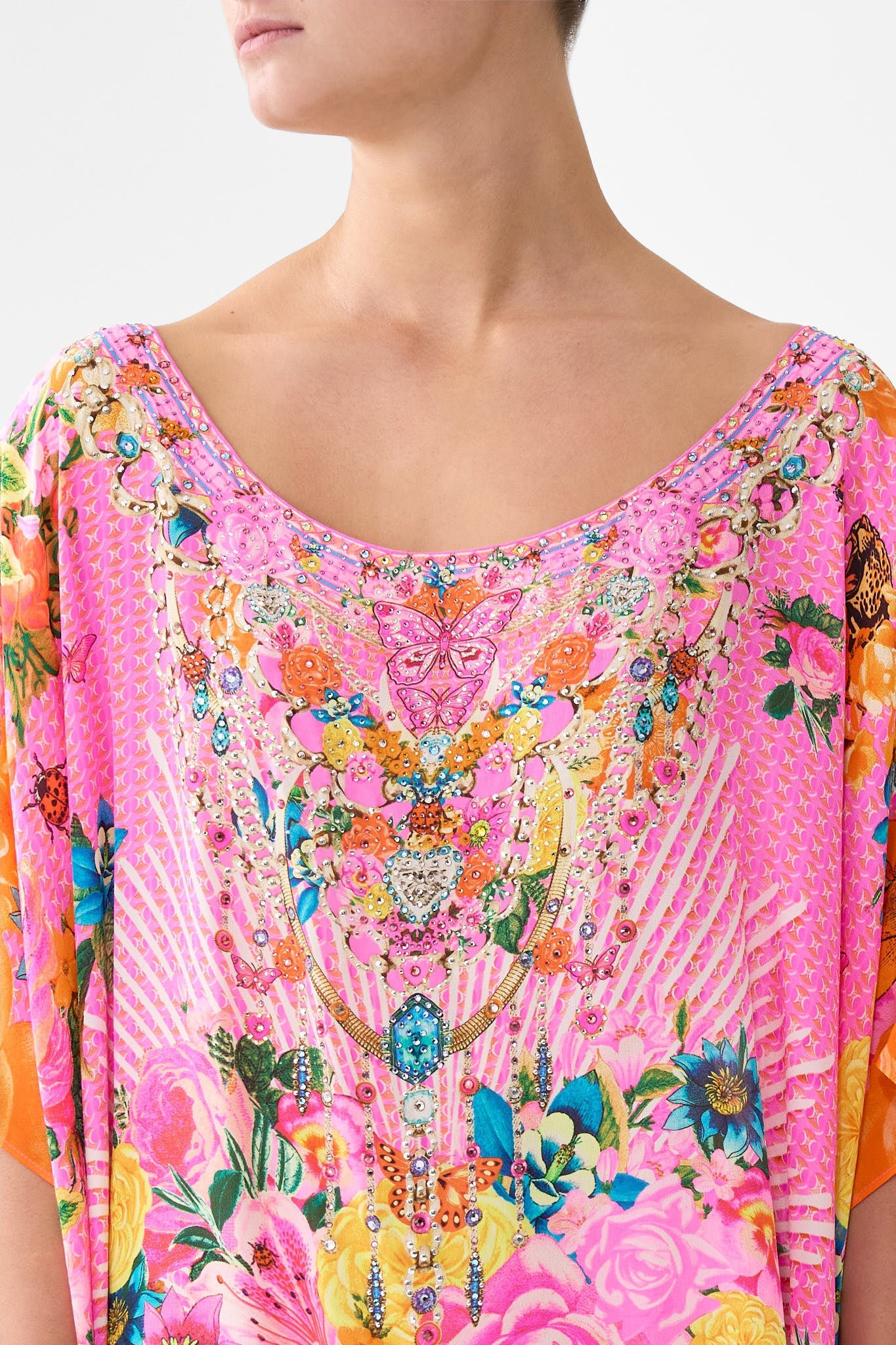 The CAMILLA KIDS TEE MINI DRESS W FRILL SHOULDER AND HEM ILLUSTRATION NATION in our  print.