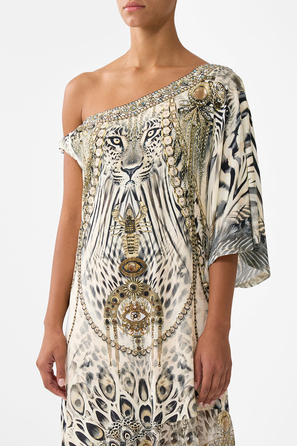 The CAMILLA LOUNGE PANT SULTANS AND QUEENS in our  print.