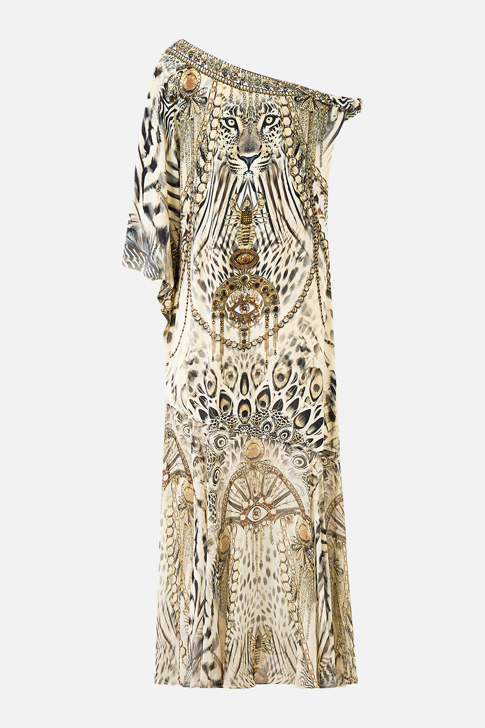 TWISTED ONE SHOULDER DRESS LADY LIONHEART