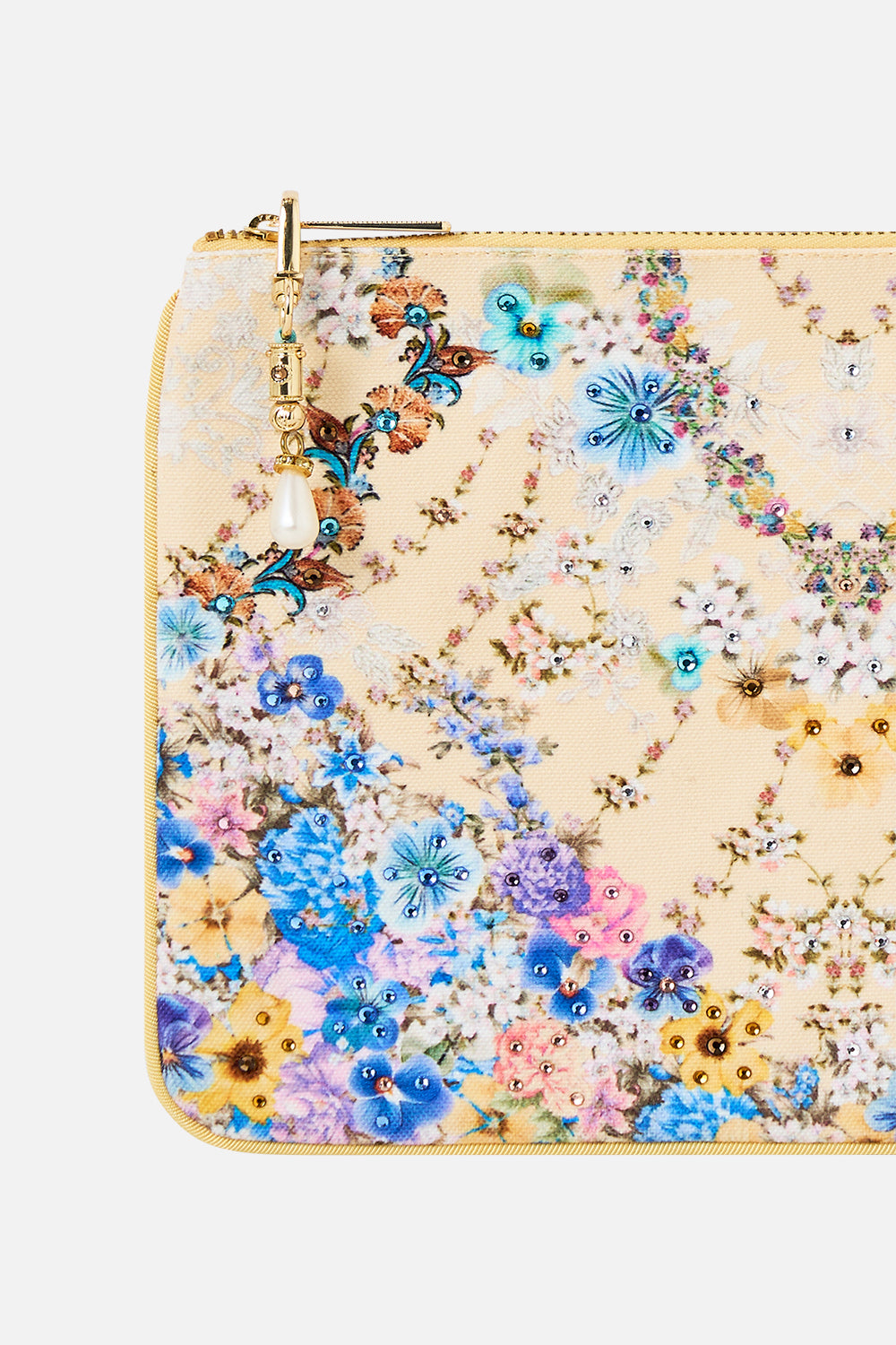 SMALL CANVAS CLUTCH DARLING BUDS