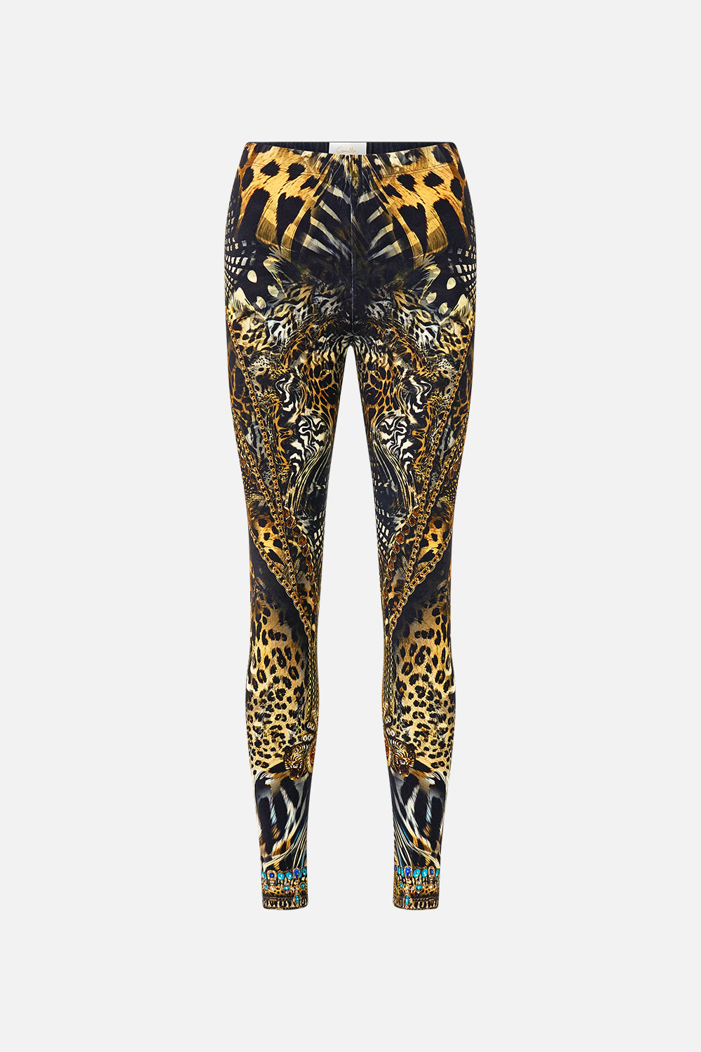 The CAMILLA BUTTON WAIST PLAYSUIT OTTOMAN OPULENCE in our  print.