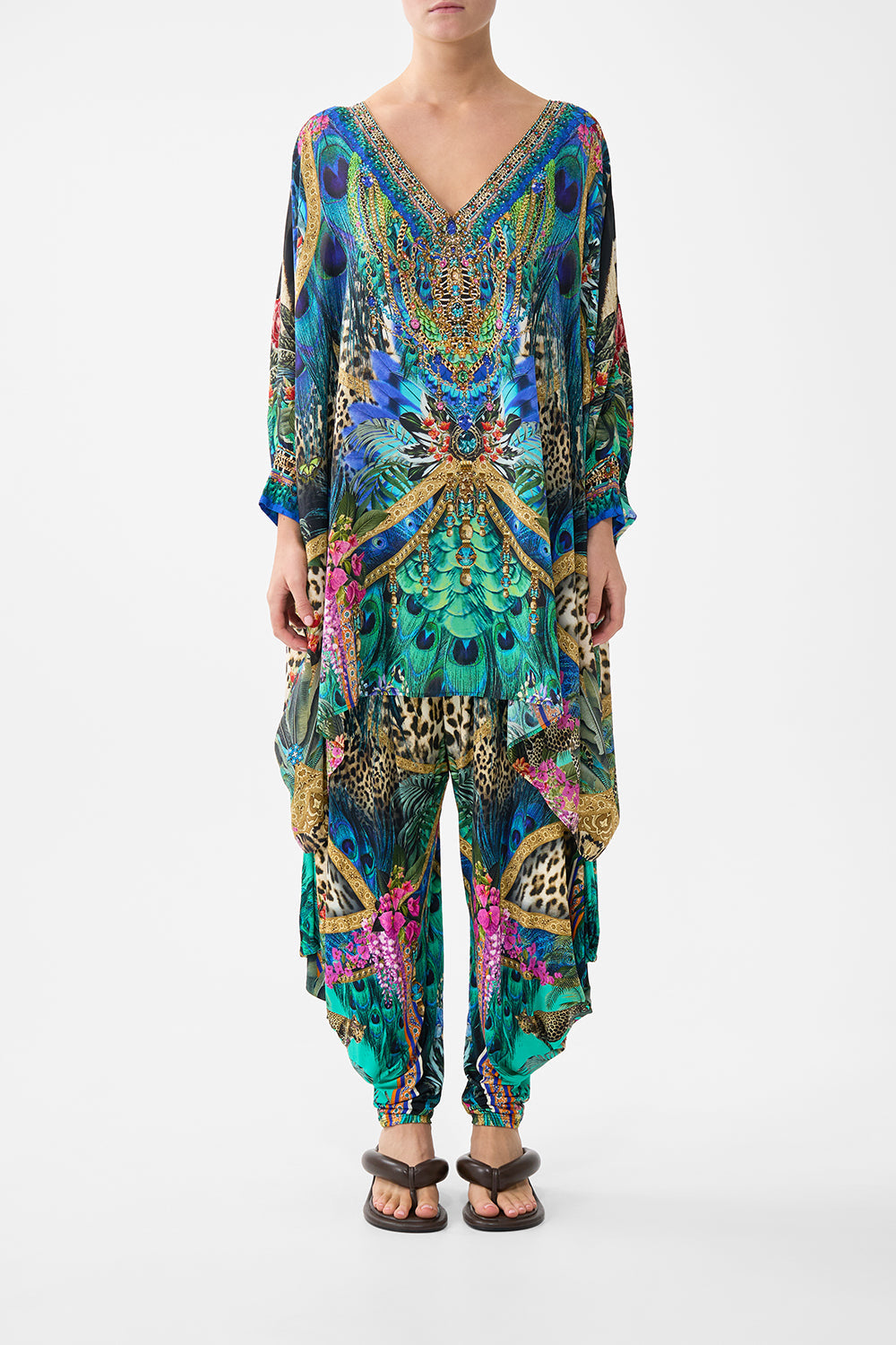 SHORT KAFTAN WITH CUFF ANIMAL ALCHEMY