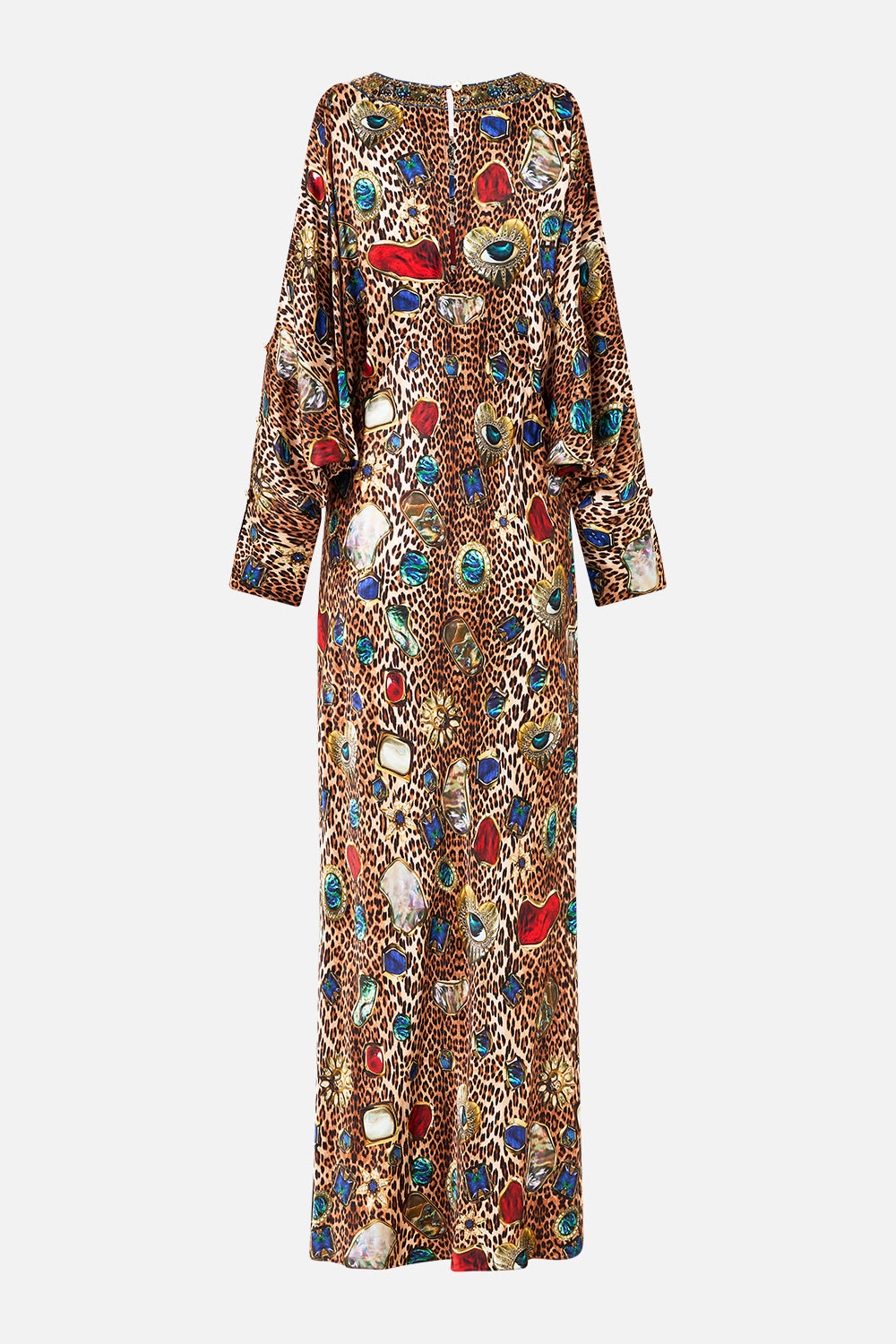 The CAMILLA DROP SHOULDER STRAP KAFTAN OTTOMAN OPULENCE in our OTTOMAN OPULENCE print.