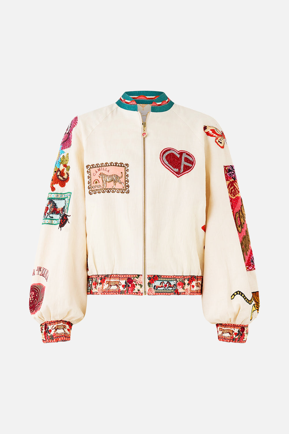 BOMBER JACKET WITH CUFF HIGH CLASS HOOKAH