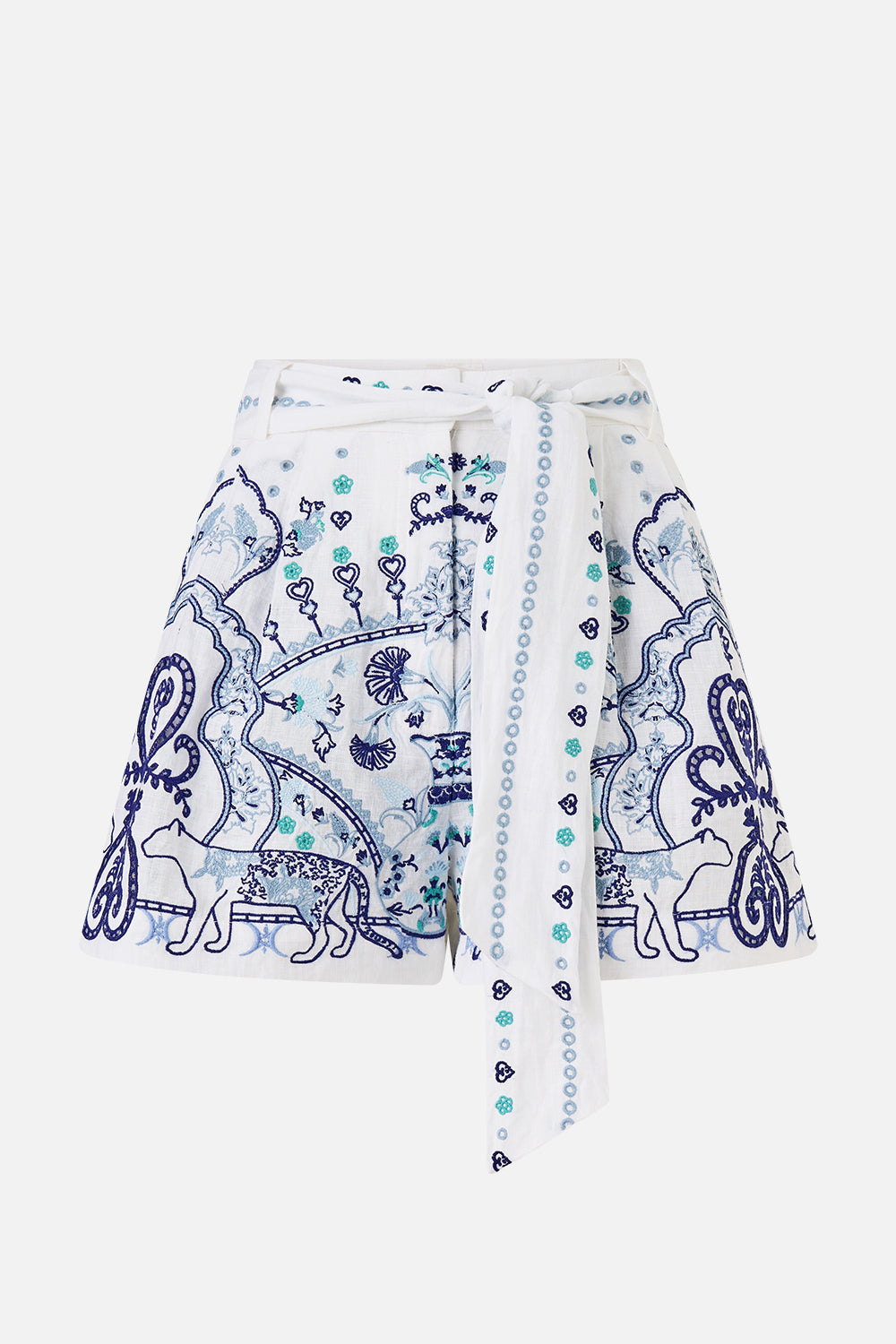 The CAMILLA TIERED MAXI SKIRT MY HOMESPUN HEART in our  print.