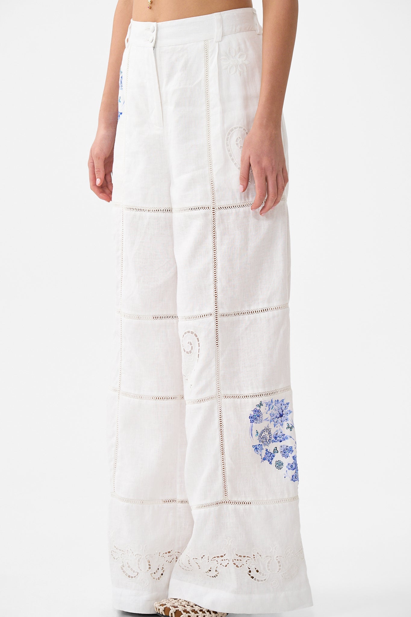 The CAMILLA WIDE STRAP SUNDRESS KAPADOKYA KITSCH in our  print.