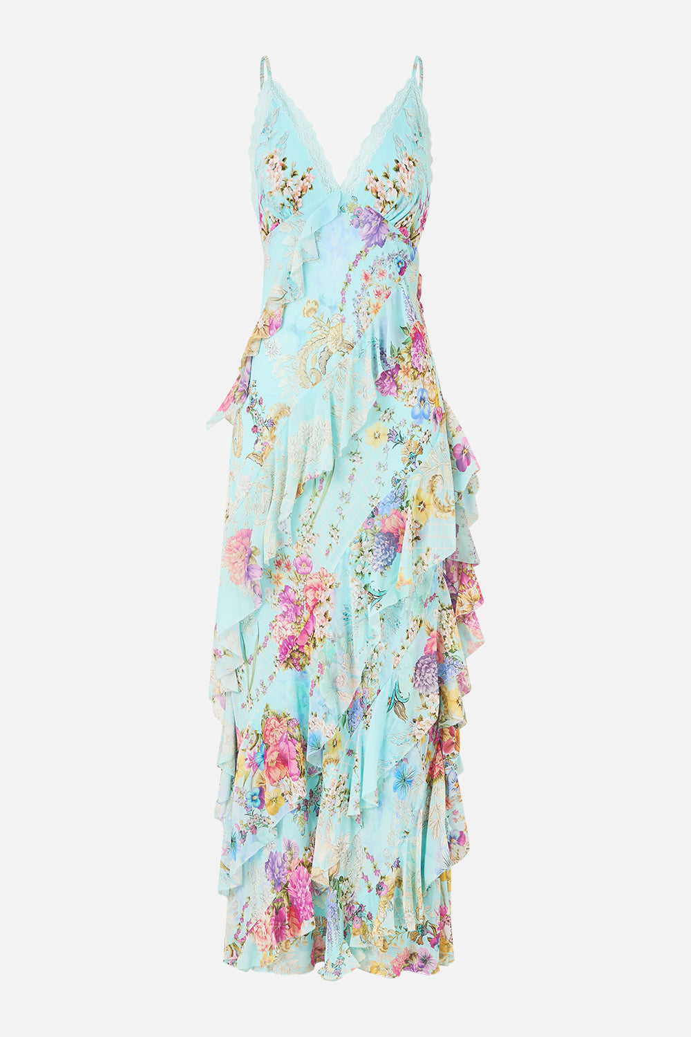 The CAMILLA SOFT HIGH TRI UNDERWIRE ONE PIECE OTTOMAN OPULENCE in our  print.