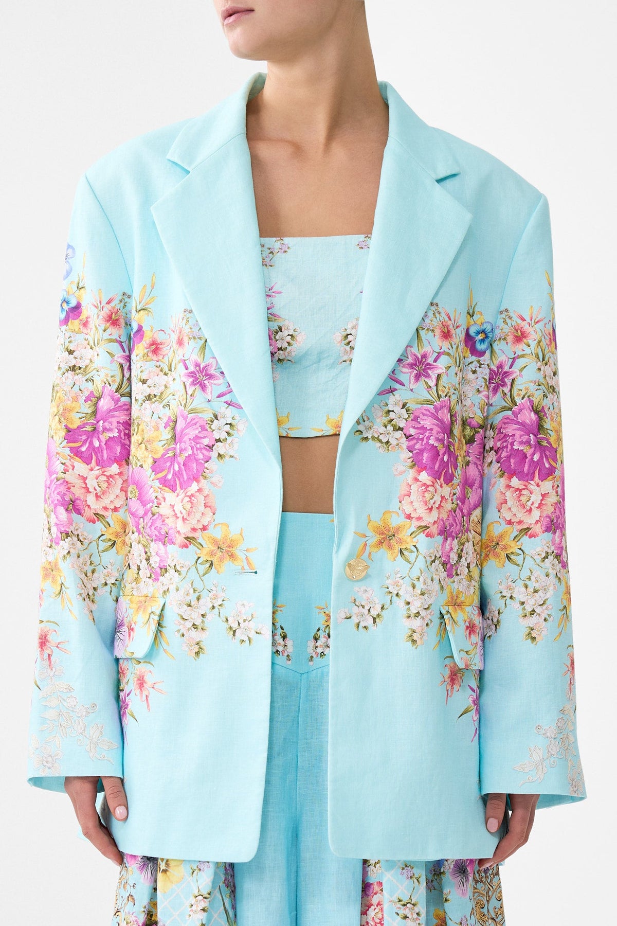 BOYFRIEND JACKET BAZAAR BLOOMS