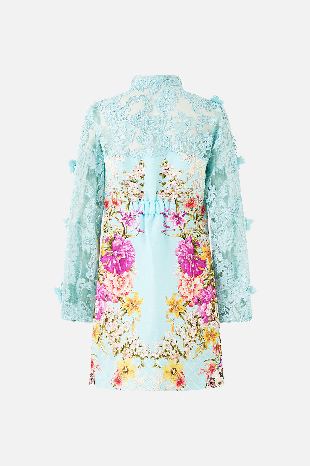 The CAMILLA SILK CHIFFON SHRUG SULTANAHMET SUMMER in our  print.