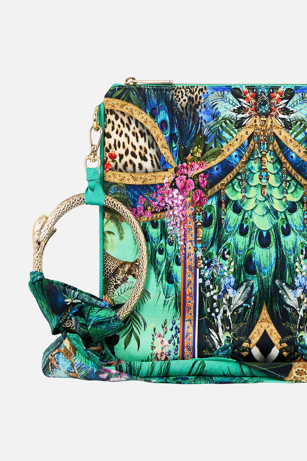 RING SCARF CLUTCH ANIMAL ALCHEMY