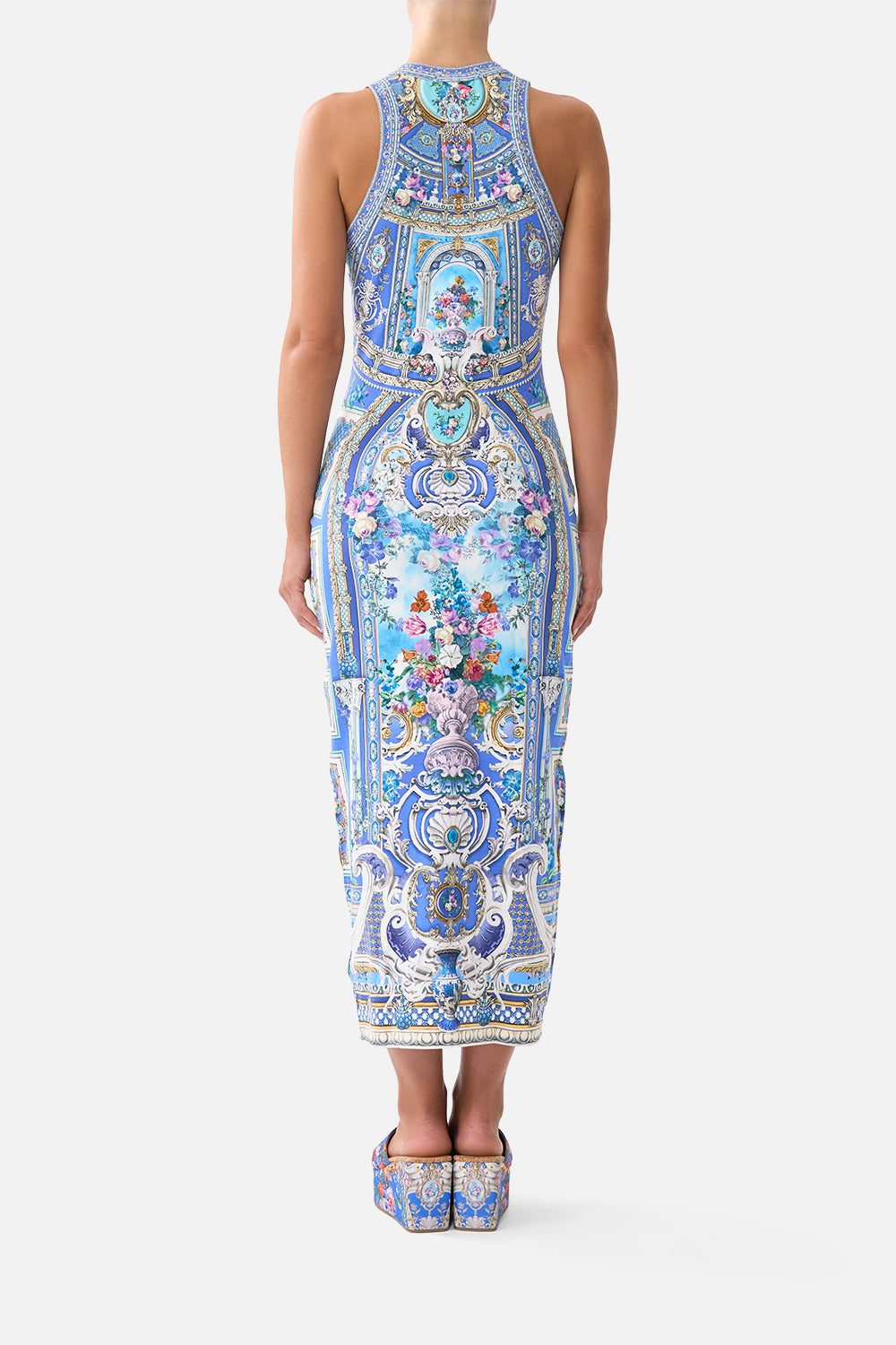 JERSEY TANK DRESS OTTOMAN OPULENCE