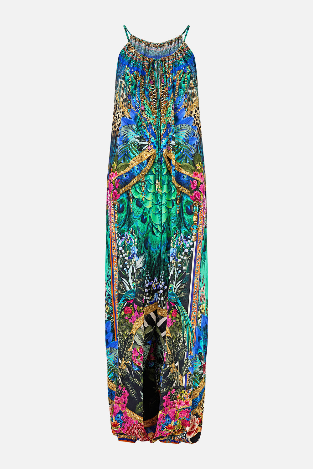 The CAMILLA SCALLOPED EDGE LAYER TWILIGHT IN ISTANBUL in our  print.