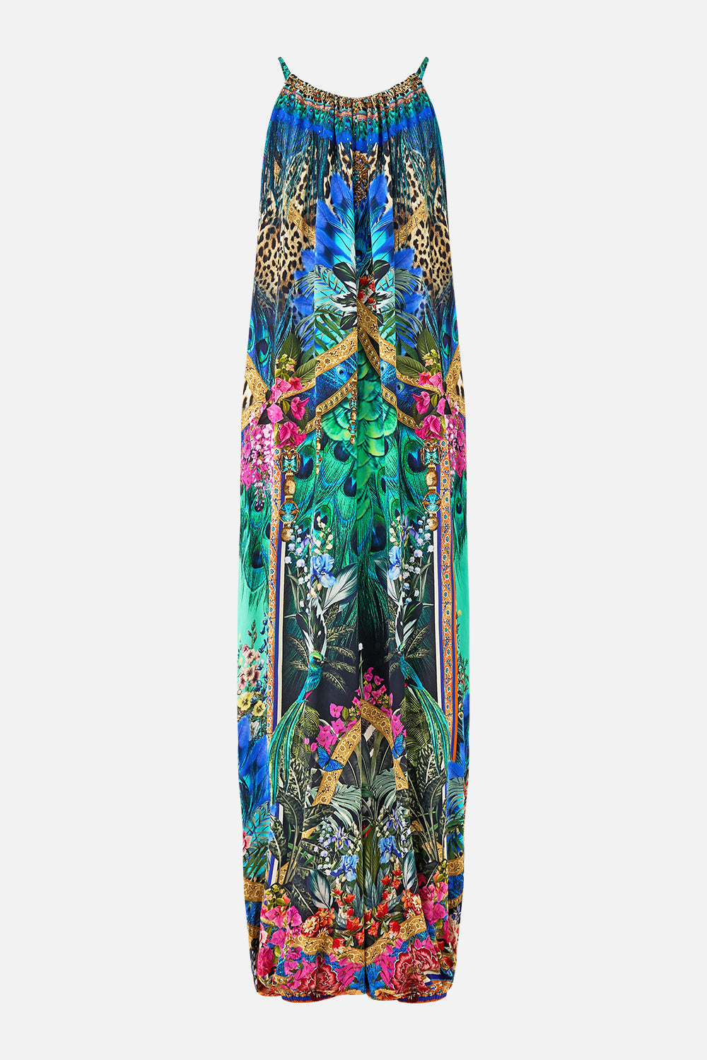 The CAMILLA SCALLOPED EDGE LAYER TWILIGHT IN ISTANBUL in our  print.