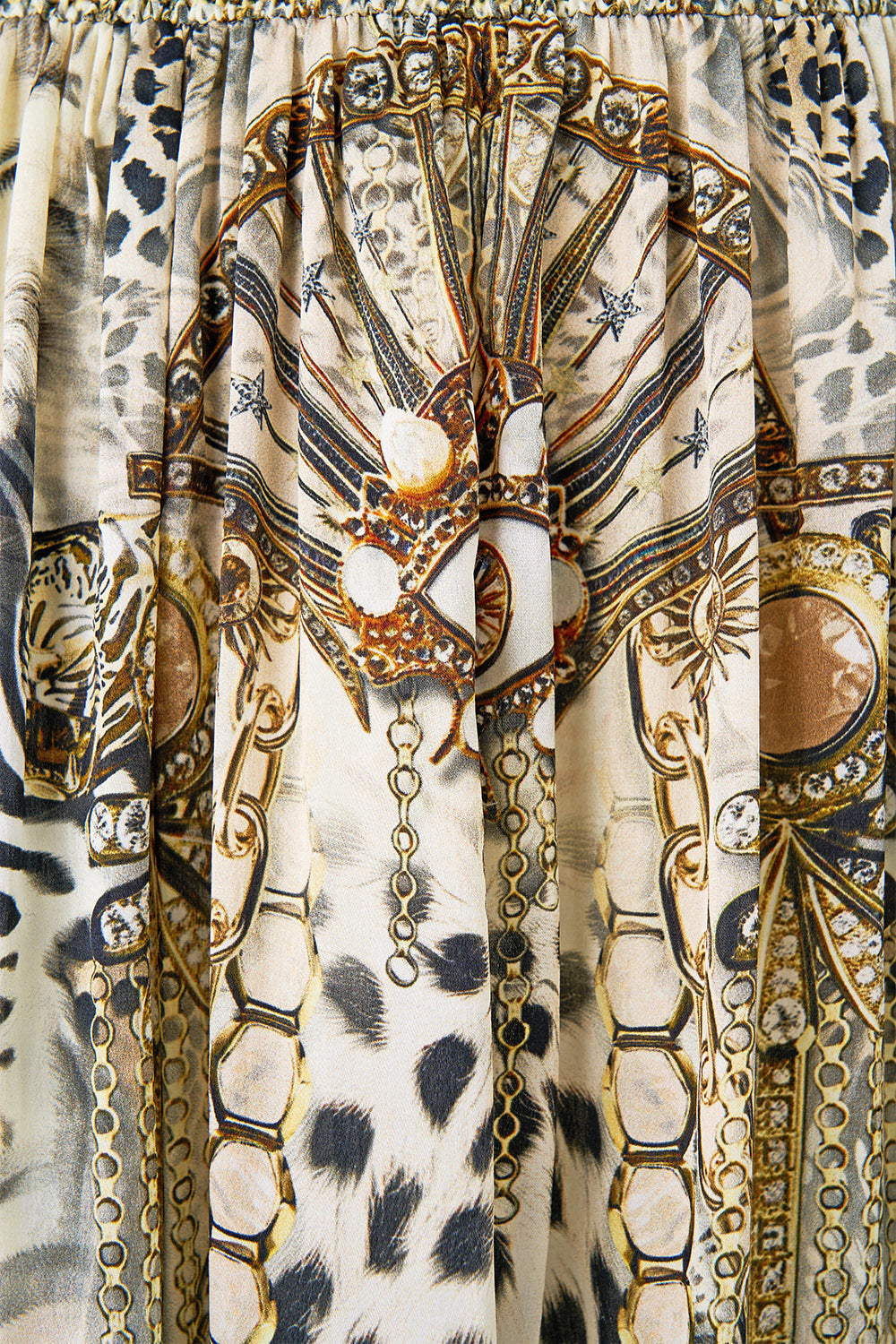 The CAMILLA FLARE TROUSER WITH SEAM DETAIL TALISMANS OF TURKIYE in our  print.