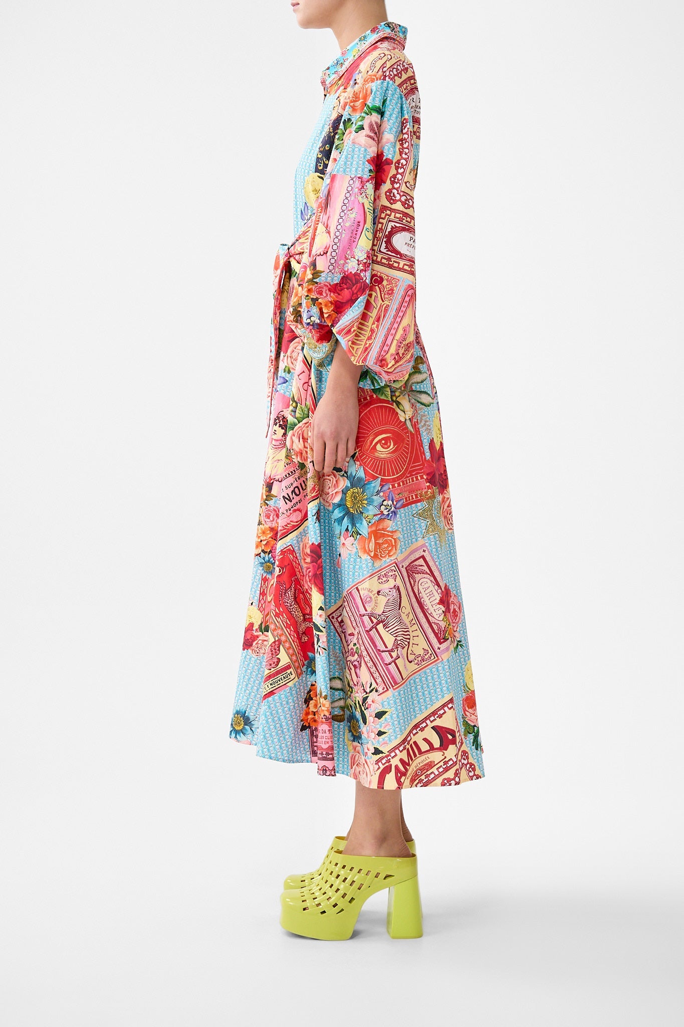 The CAMILLA JERSEY TURTLENECK TWILIGHT IN ISTANBUL in our  print.