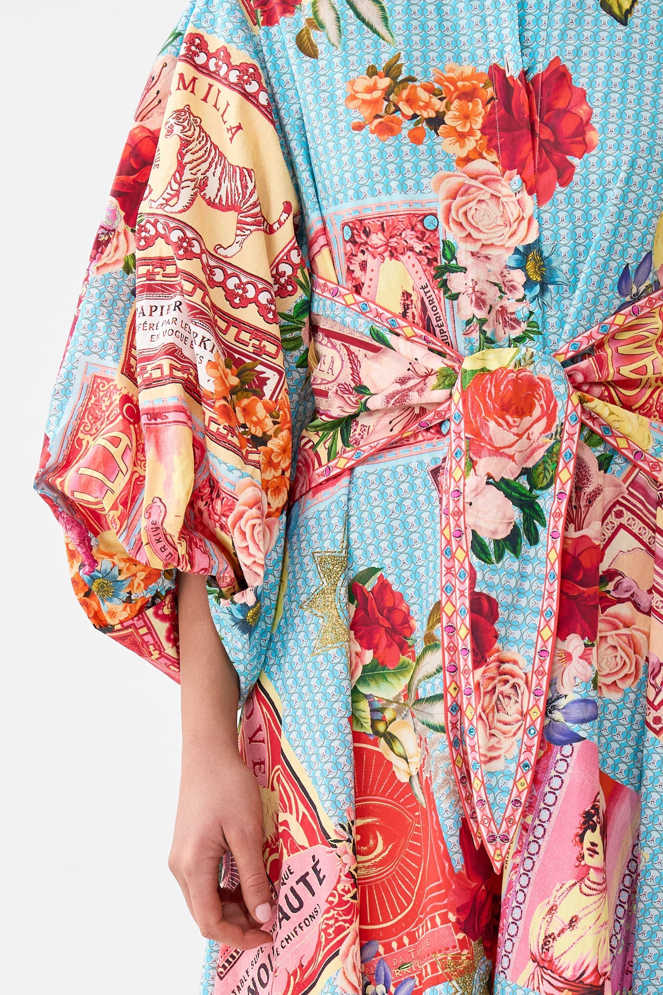 The CAMILLA JERSEY TURTLENECK TWILIGHT IN ISTANBUL in our  print.