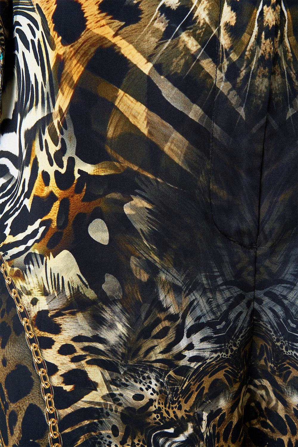 The CAMILLA MID LENGTH BOARDSHORT WITH ELASTIC WAIST THE BOSPHOROUS in our THE BOSPHOROUS print.