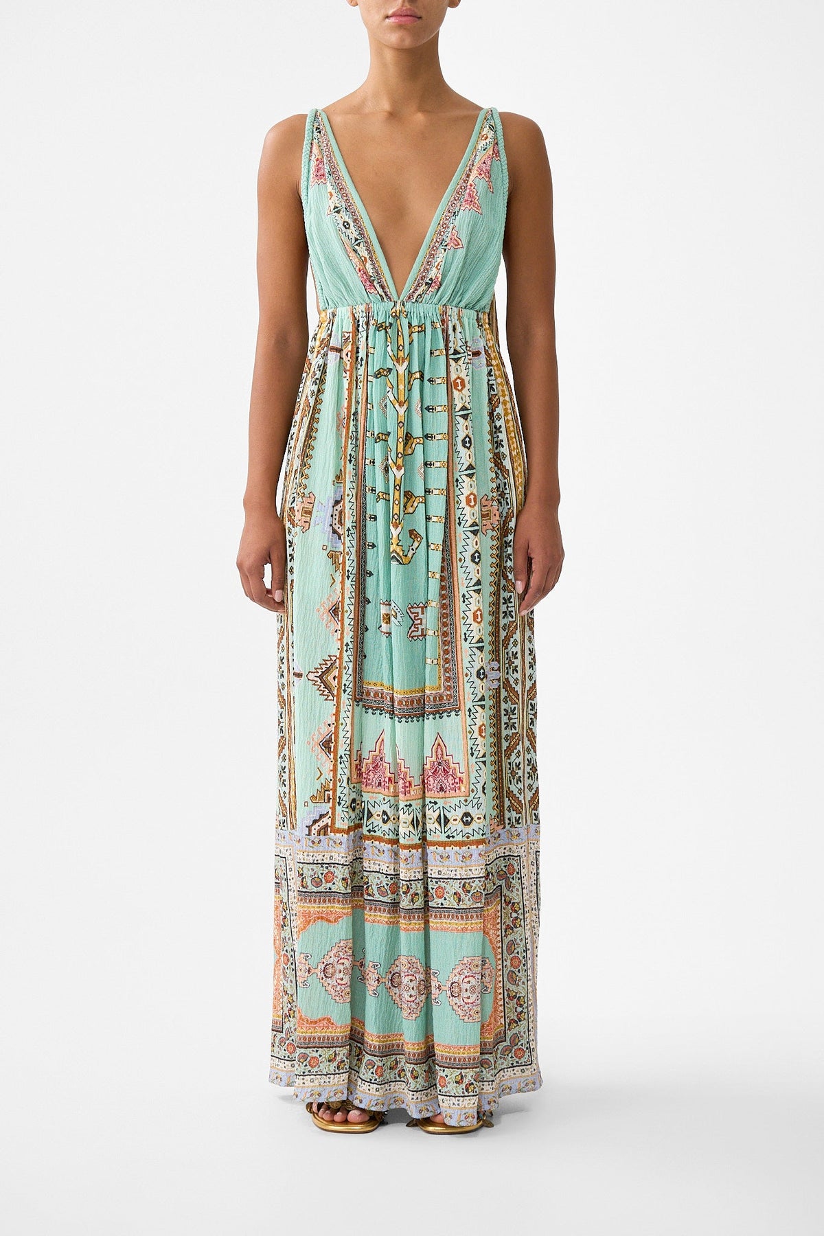 OPEN BACK LONG CAPE DRESS LEGEND HAS IT