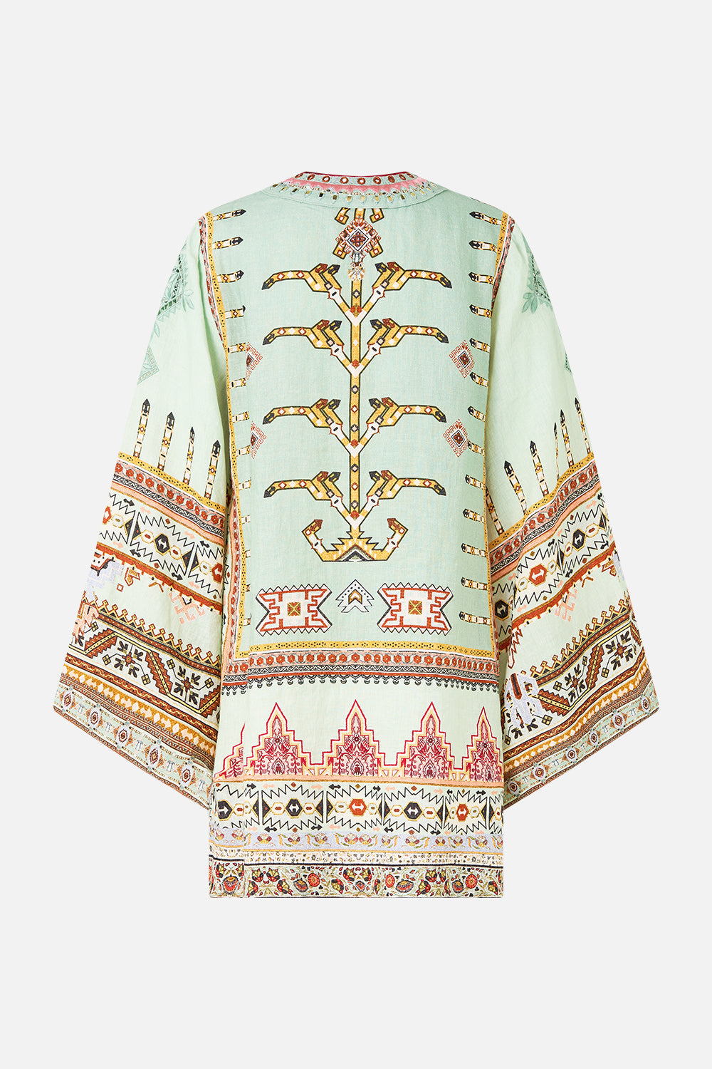 DEEP V-NECK HARDWARE SHORT KAFTAN LEGEND HAS IT