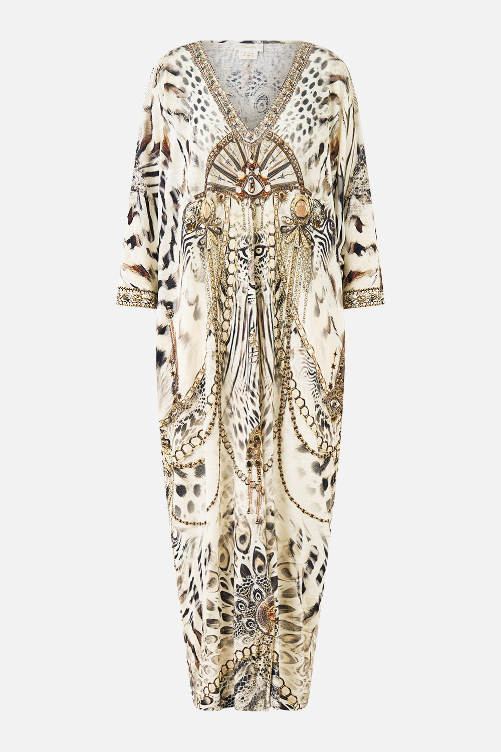 V NECK BATWING KAFTAN LADY LIONHEART