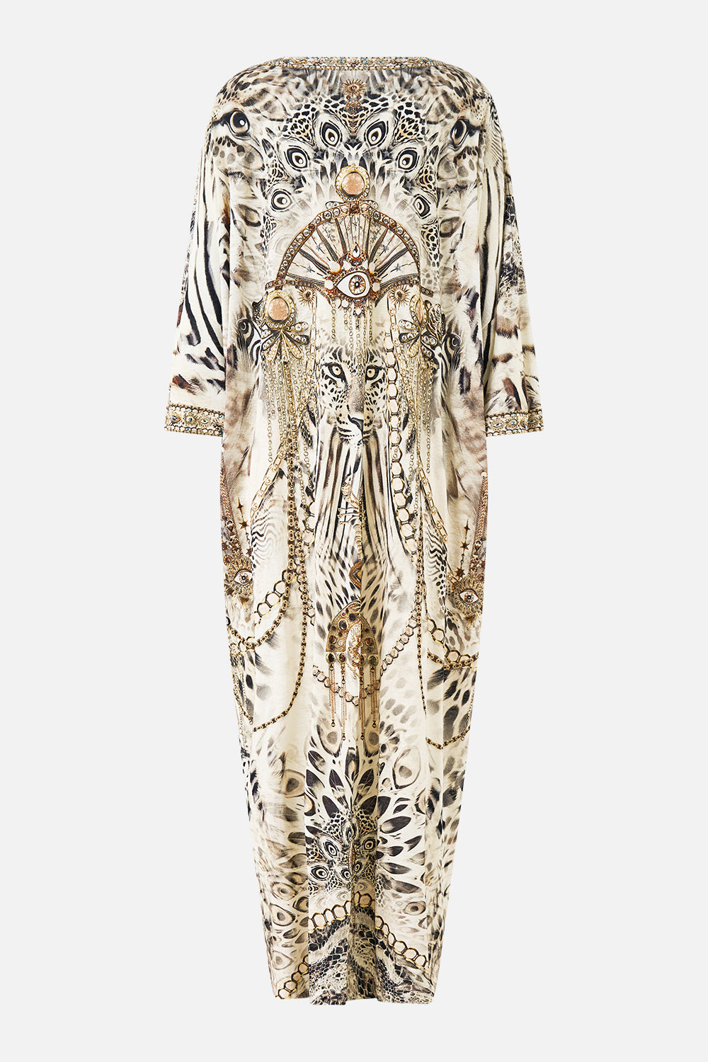 V NECK BATWING KAFTAN LADY LIONHEART