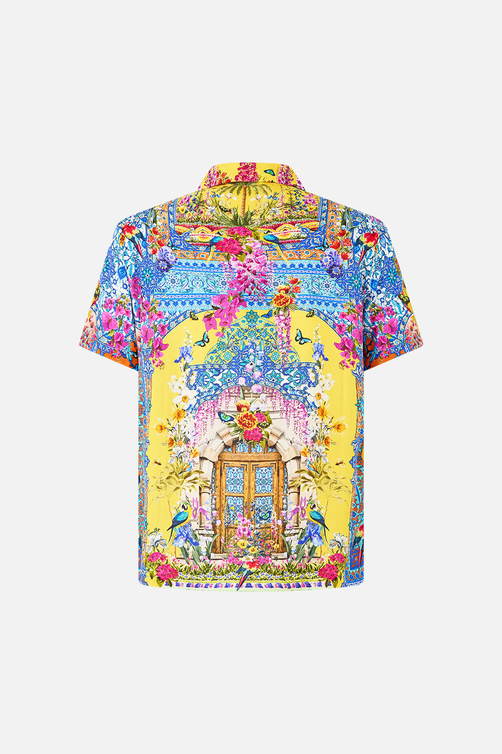 The CAMILLA CORSET WAIST SHORT DARLING BUDS in our DARLING BUDS print.