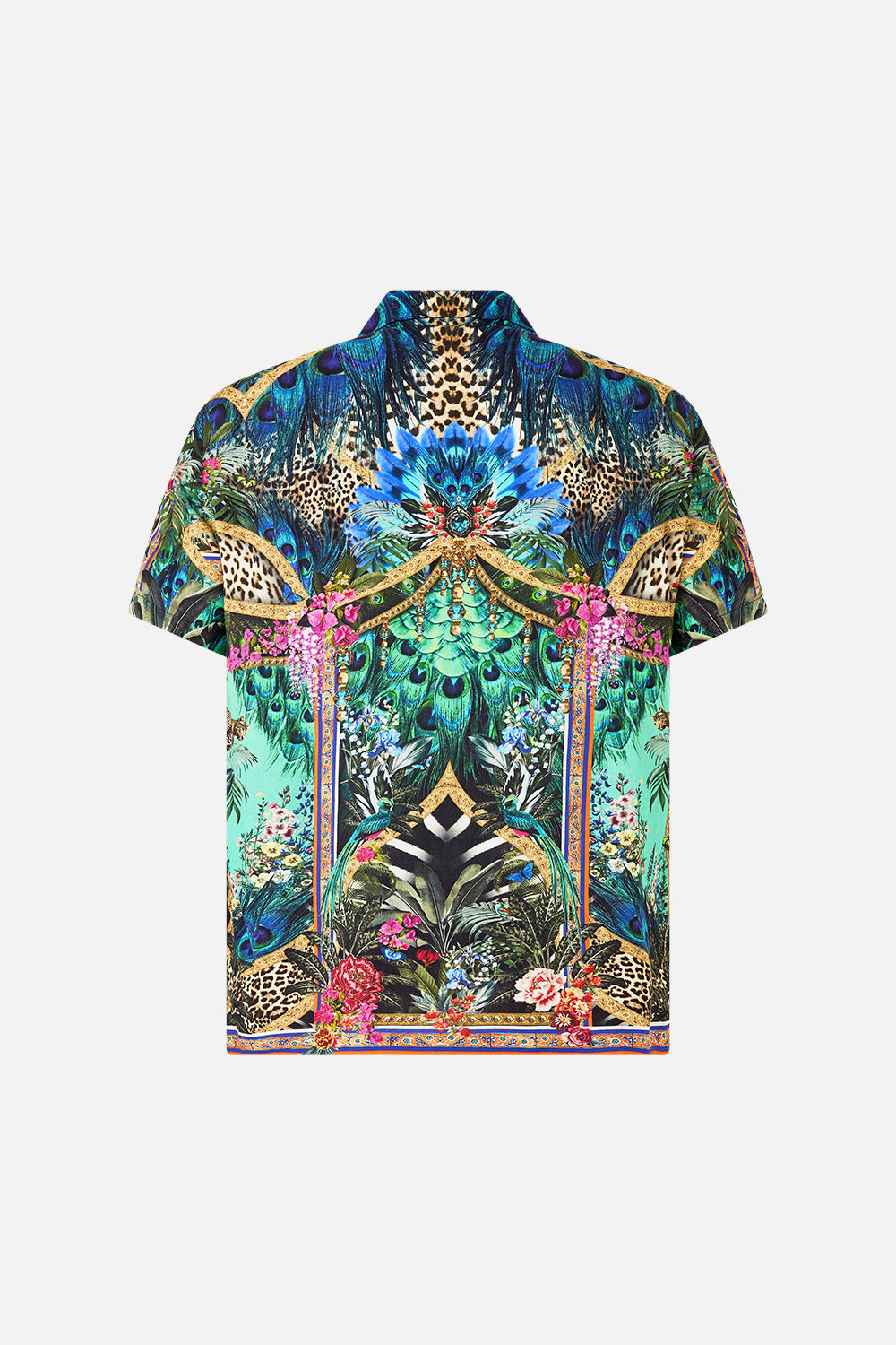 The CAMILLA PRINTED SILK TWILL SQUARE SCARF TWILIGHT IN ISTANBUL in our  print.