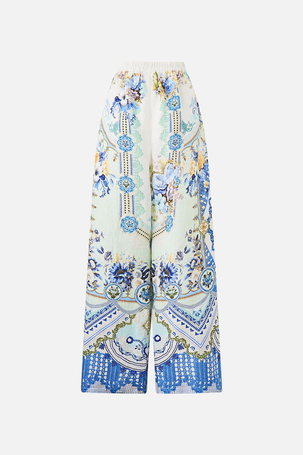 The CAMILLA SHOESTRING STRAP JUMPSUIT THE BOSPHOROUS in our  print.
