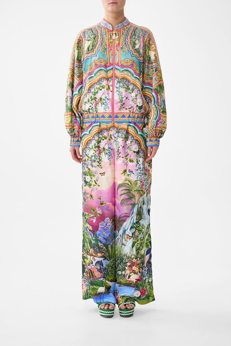 Turkish Delight Bomber Jacket With Shirred Cuff | CAMILLA EU – CAMILLA UK