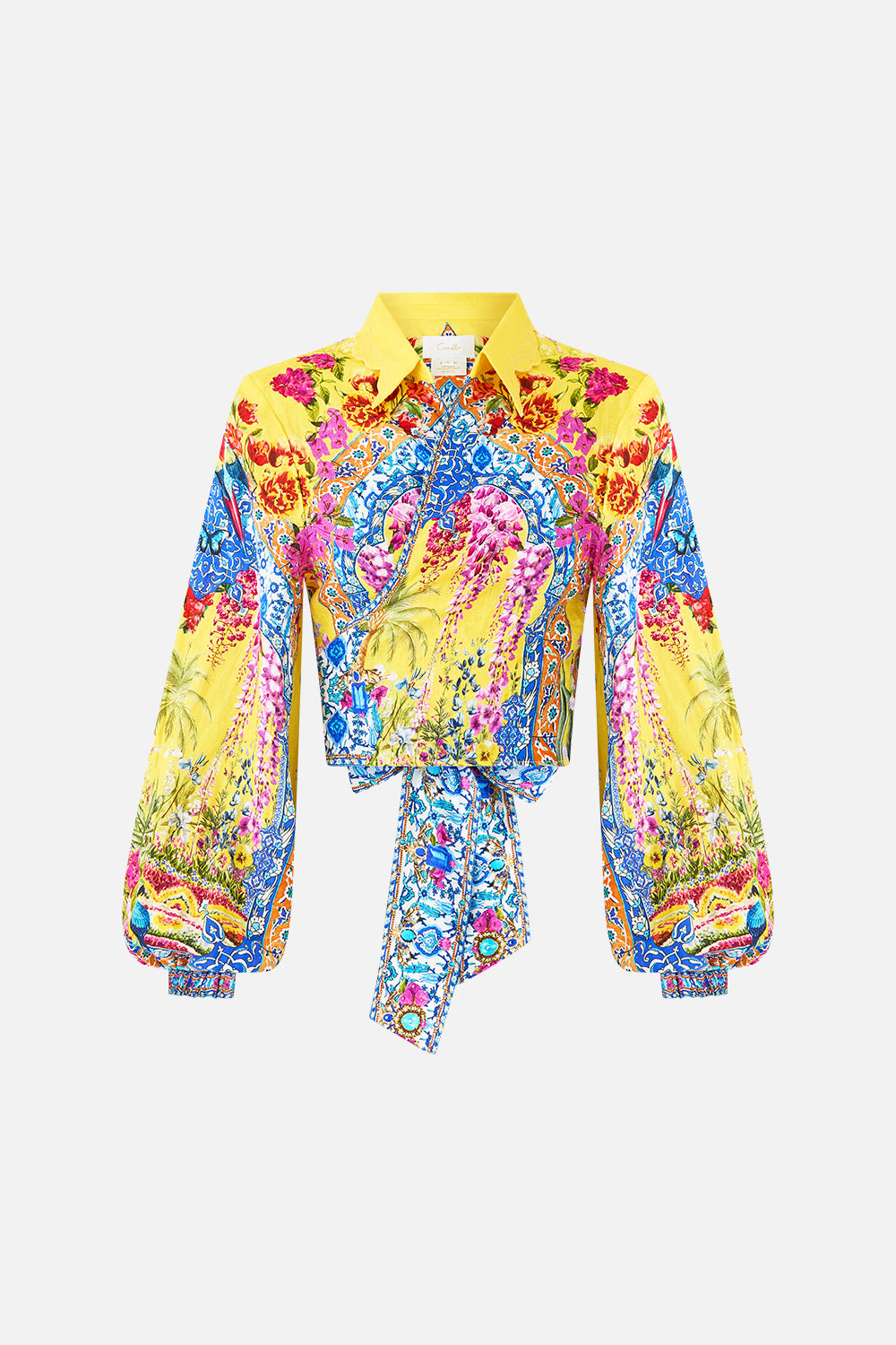 CROPPED WRAP SHIRT SULTANAHMET SUMMER