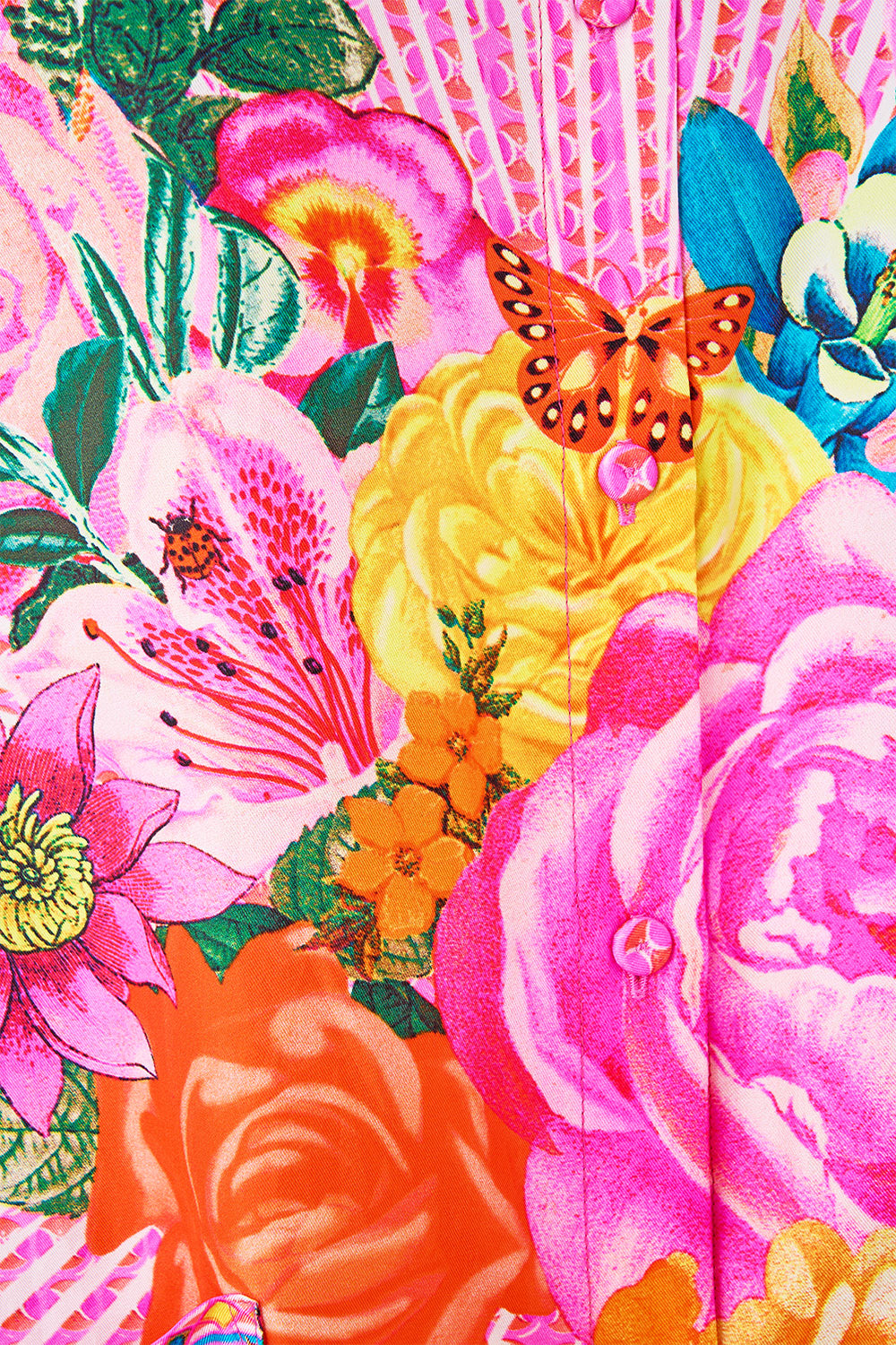 The CAMILLA BAT SLEEVE DRESS TOTEMS AND TREASURES in our  print.