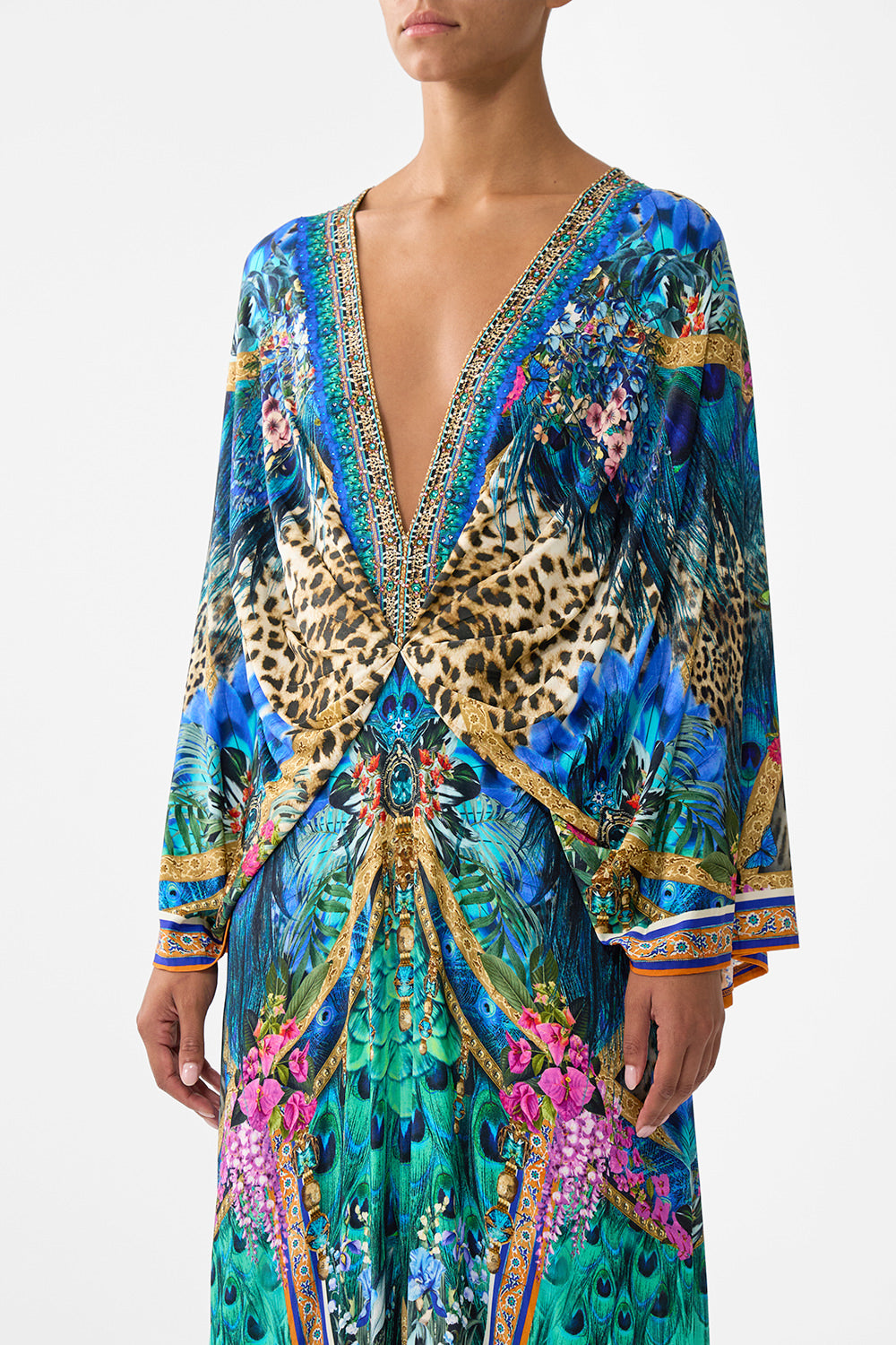 The CAMILLA BOXER SHORT BENEATH THE ANDALUSIAN SUN in our  print.
