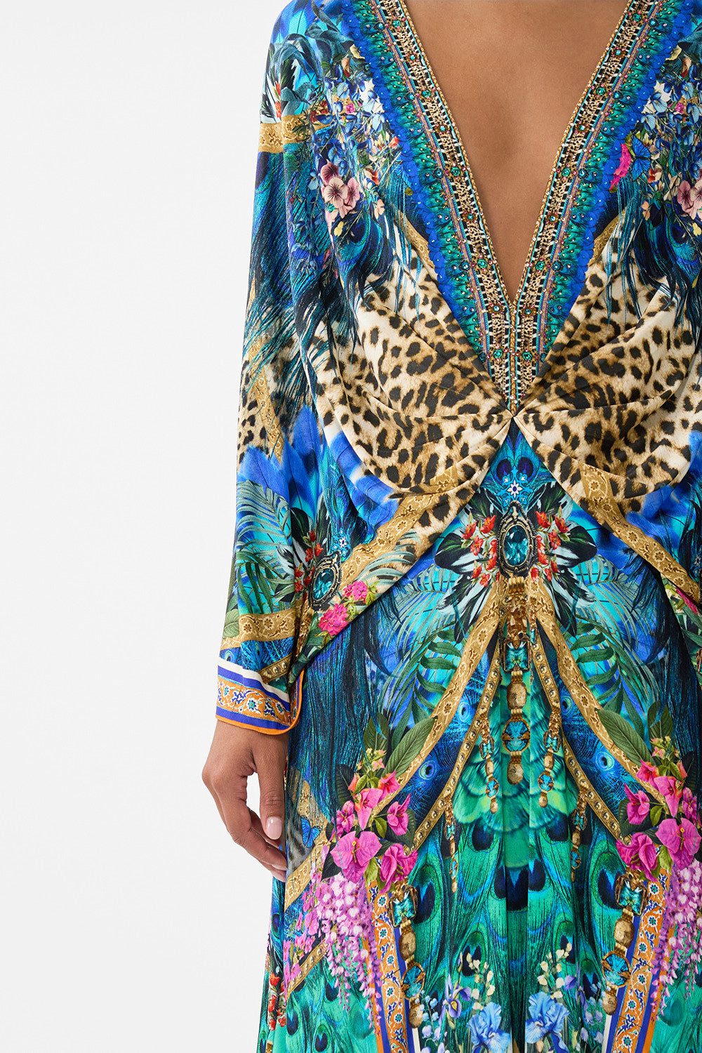 TUCK FRONT JERSEY DRESS ANIMAL ALCHEMY