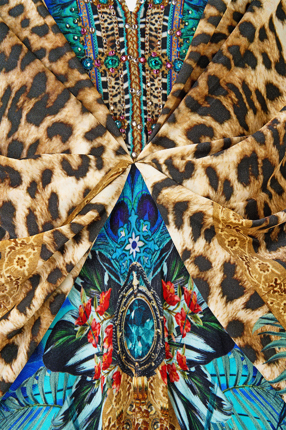 The CAMILLA BOXER SHORT BENEATH THE ANDALUSIAN SUN in our  print.