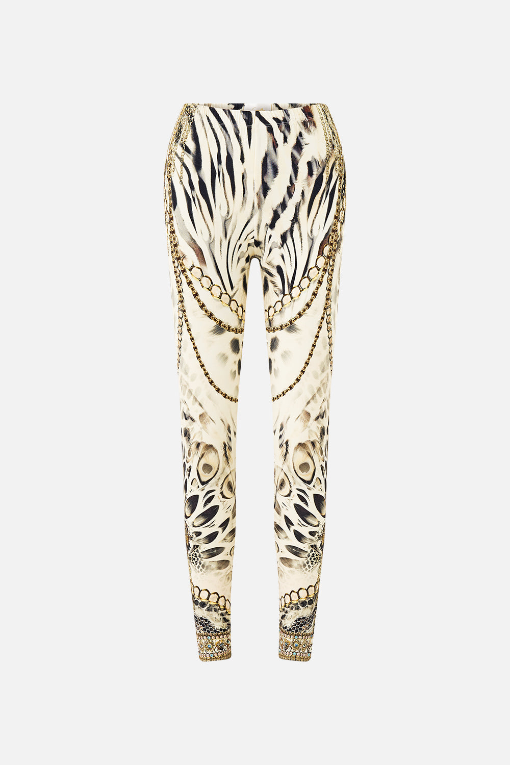 The CAMILLA BLOUSON SLEEVE LAYER MIDSUMMER MOSAICS in our  print.
