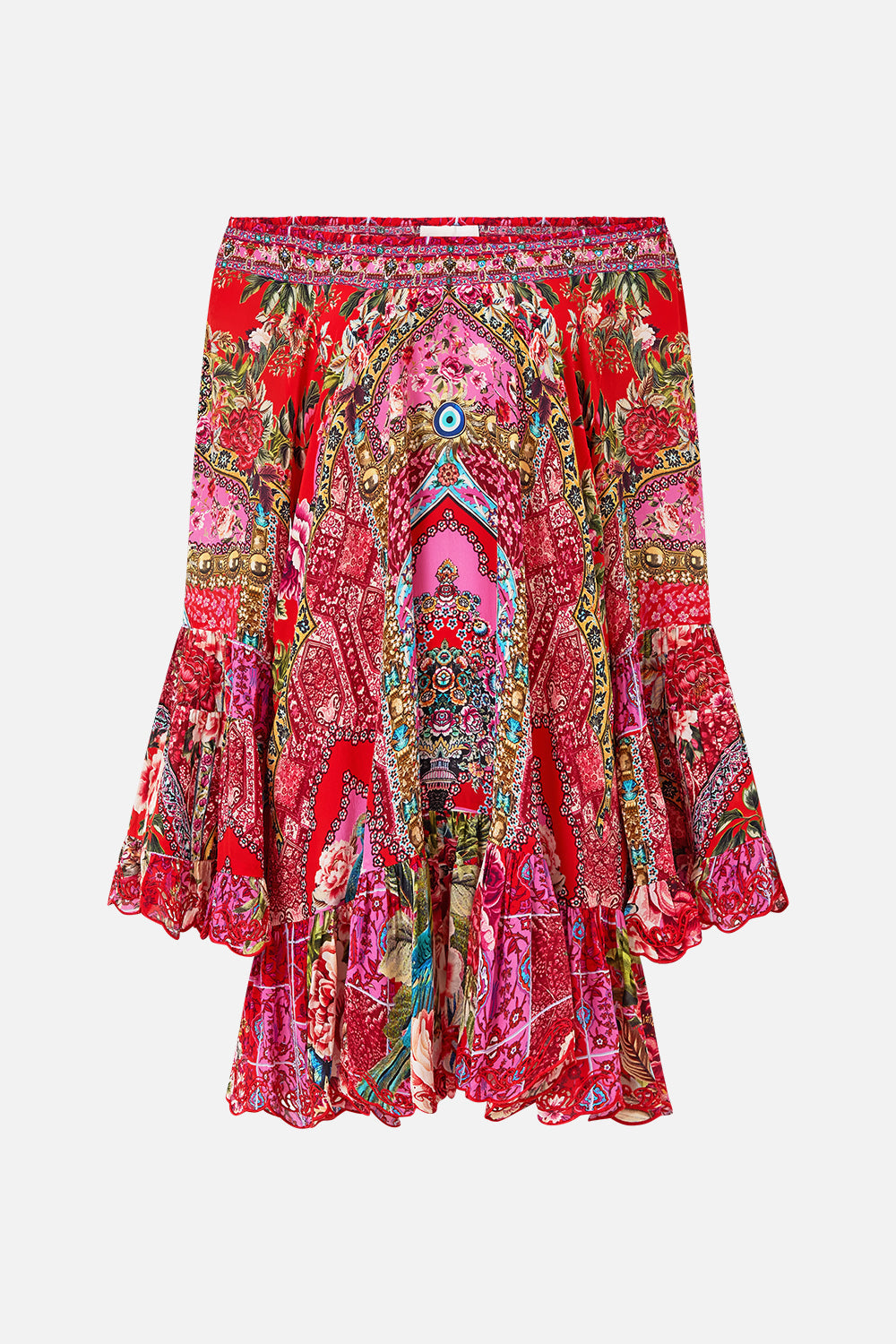 A-LINE FRILL DRESS HEIRLOOM EMPIRE