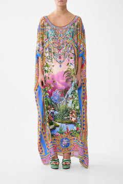 ROUND NECK KAFTAN TURKISH DELIGHT